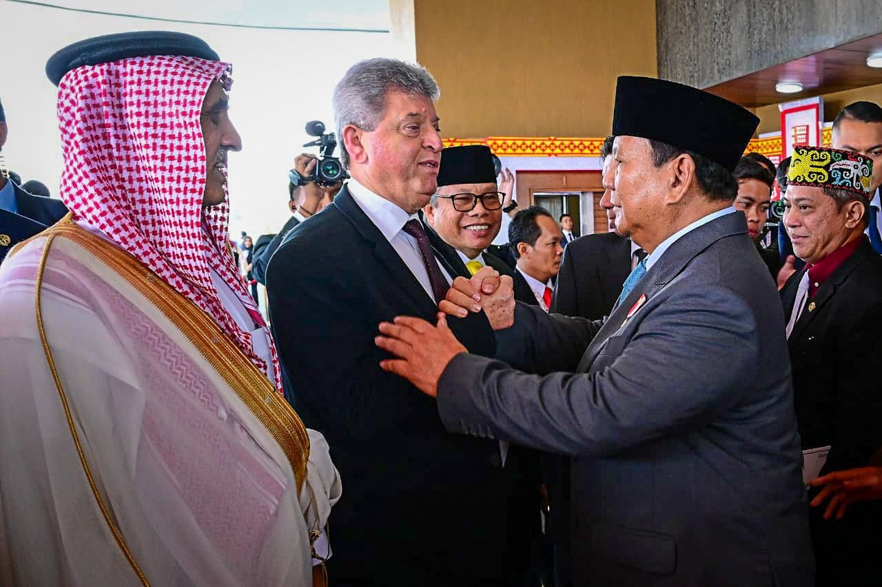 Kehangatan Prabowo di Sidang Tahunan Parlemen