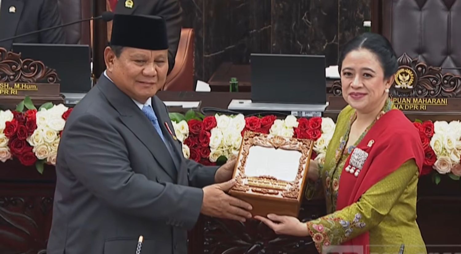 Penampilan Elegan Puan Maharani di Sidang Tahunan