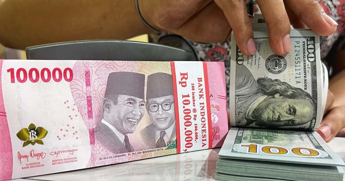 Rupiah Anjlok ke Level Rp16.500 Imbas Kebangkitan Dolar AS